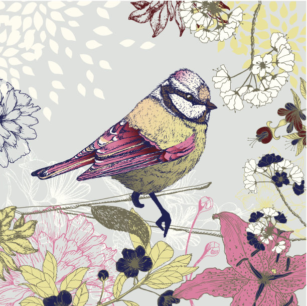 元旦插画素材ID：101192248