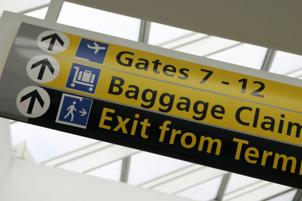 机场的迹象图片下载