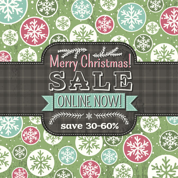 圣诞节背景与球和标签的文本图片下载