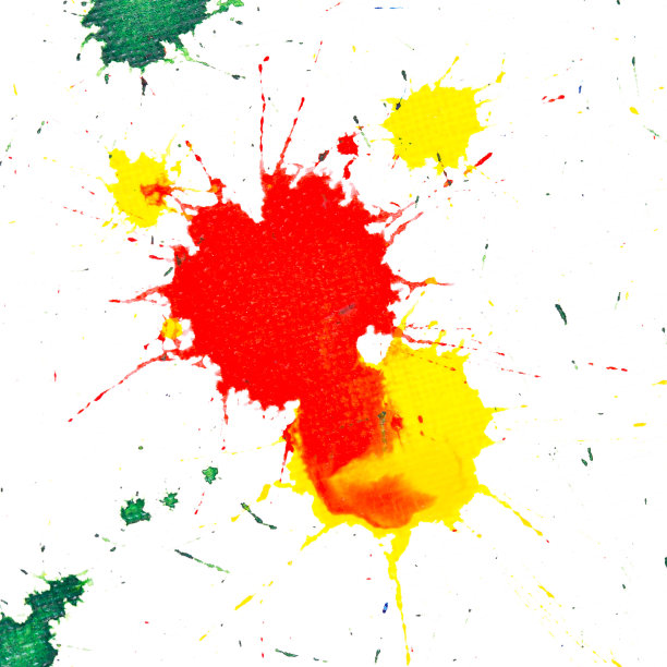 彩色墨水的特写图片下载