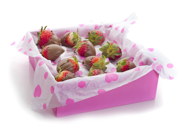 巧克力草莓下降图片下载