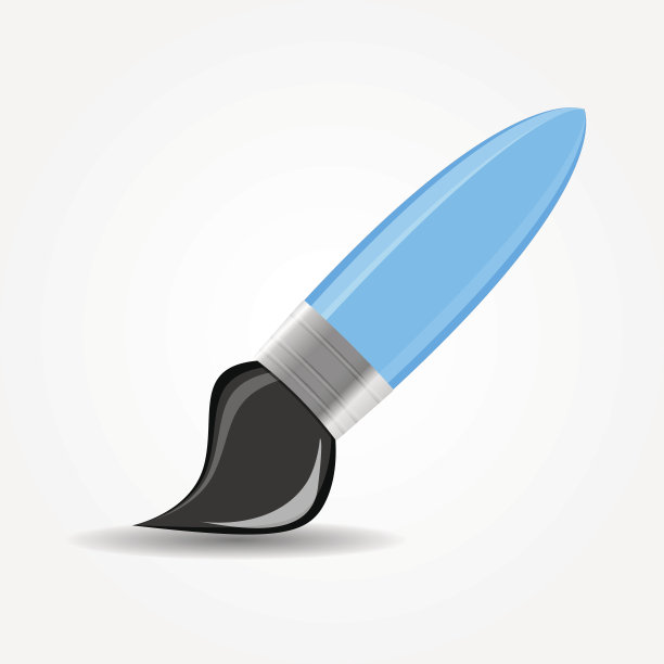 绘图和写作工具图标矢量插图图片下载