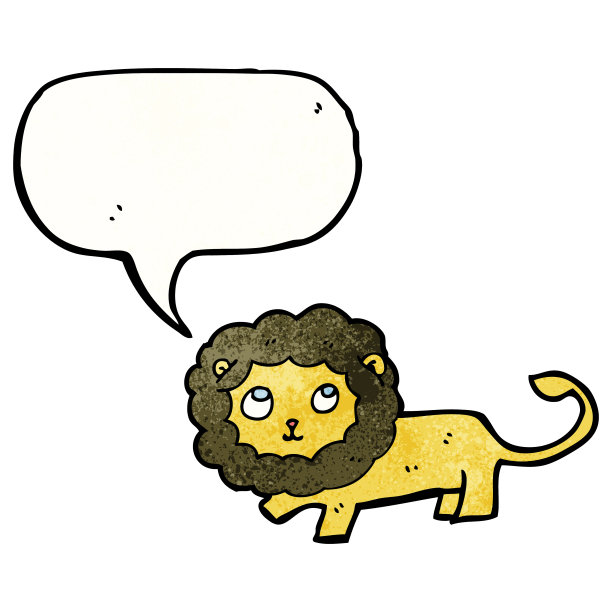 卡通狮子图片下载