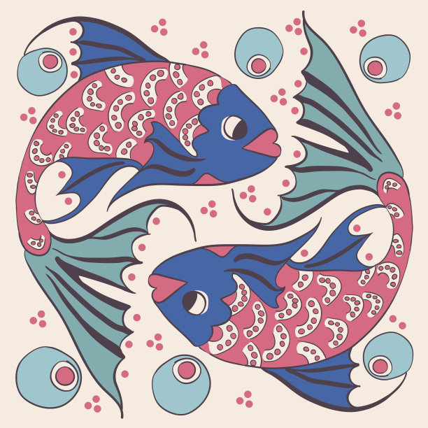 两条鱼图片下载