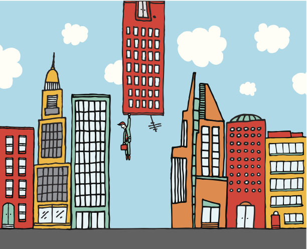 商业或市场颠倒图片下载