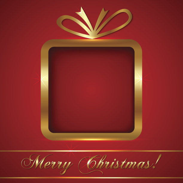 圣诞贺卡和礼物图片下载