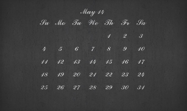 2014年5月在黑板上图片下载