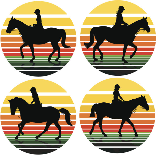 骑马的女孩-背景图片下载