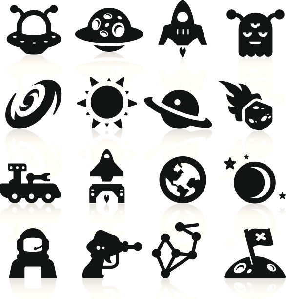 两个空间图标图片下载