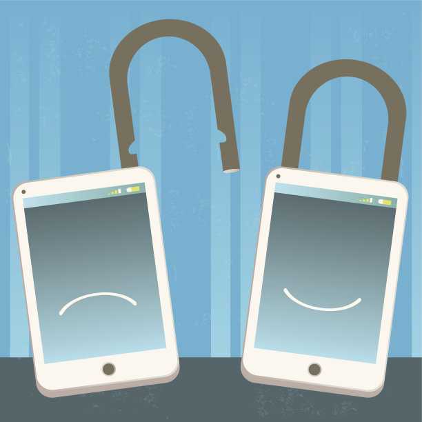 锁定和解锁手机图片下载