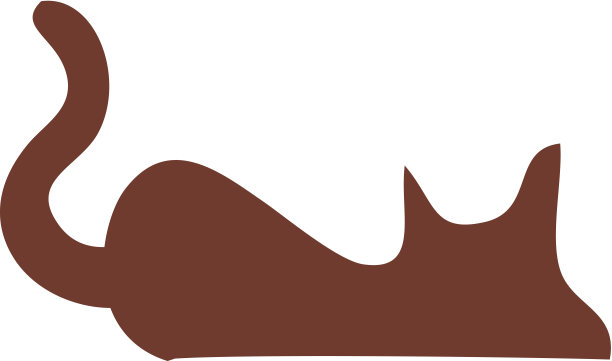 轮廓的猫图片下载