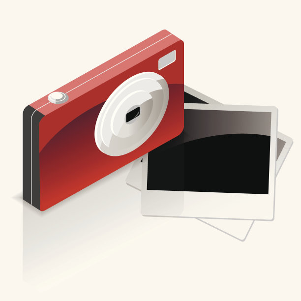 带有照片图标的相机素材图片