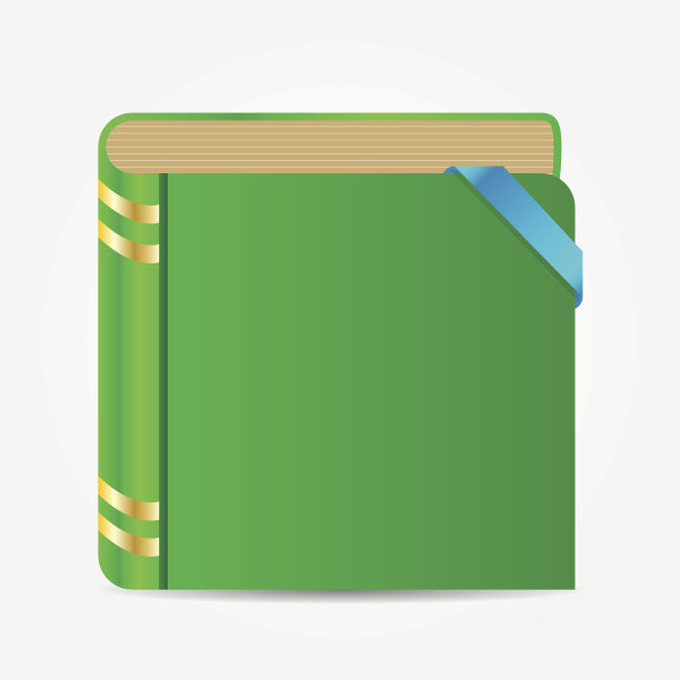 书籍图标矢量插图图片下载