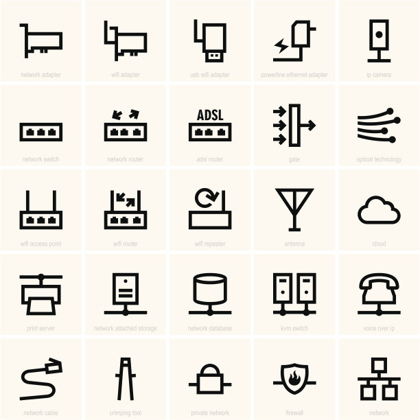 剪贴艺术的网络图标，以供参考图片下载