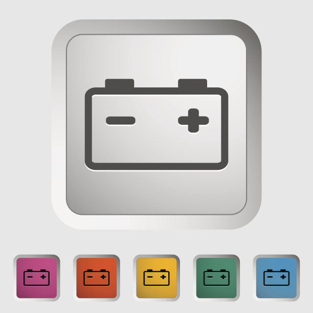 汽车电池。图片下载