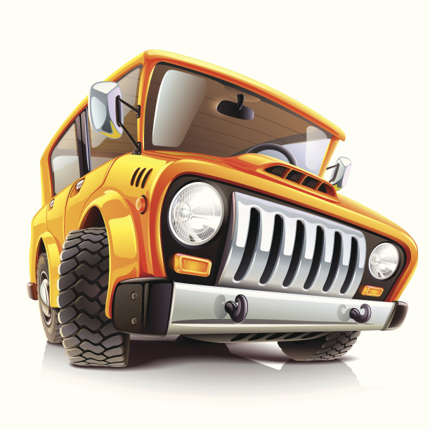 向量汽车图标图片下载