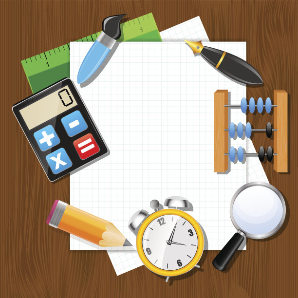 回到学校矢量背景图片下载