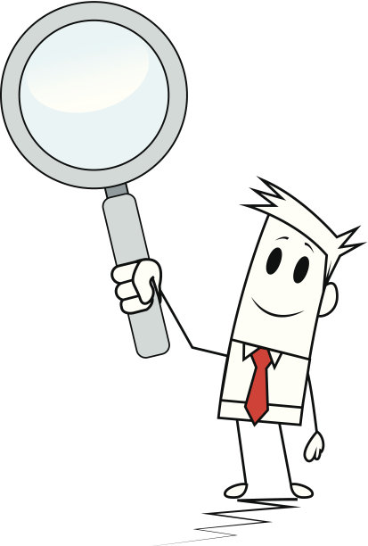 方形拉伸放大镜图片下载