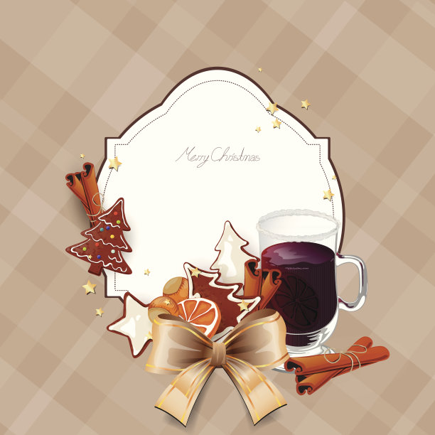 向量圣诞背景图片下载