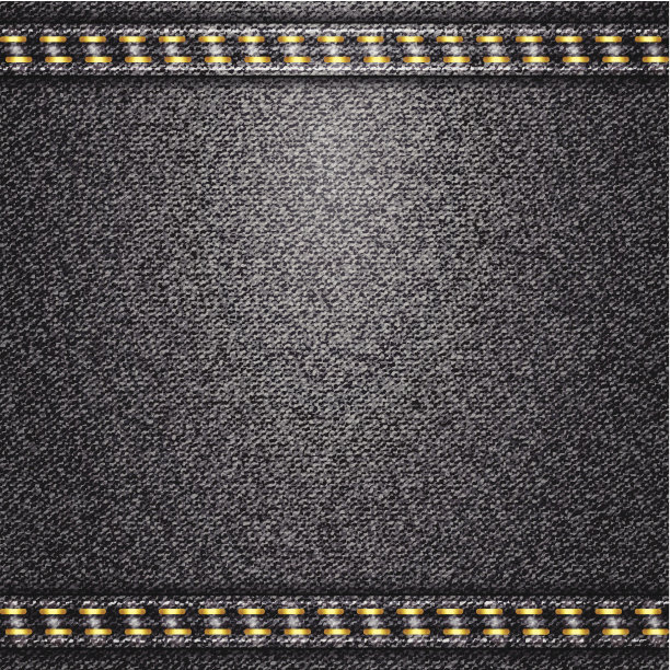 黑色牛仔裤逼真的牛仔纹理图片下载