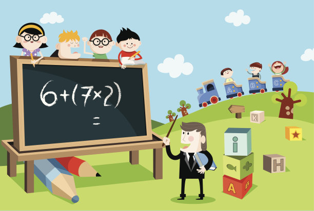 学校的插图图片下载