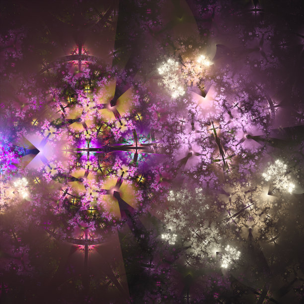 摘要分形背景图片下载