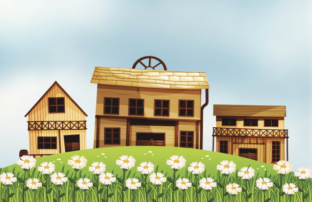 不同风格的木屋图片下载