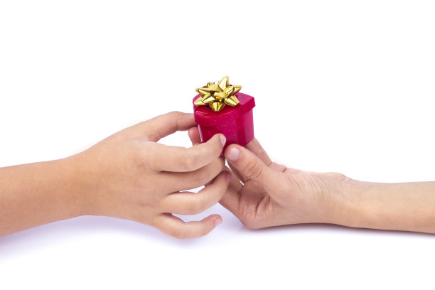 红色的礼物图片下载