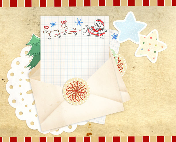 给圣诞老人的信图片下载