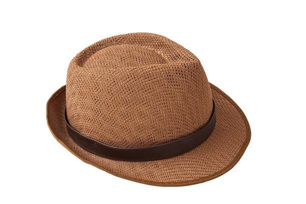 棕色的时尚的帽子图片下载