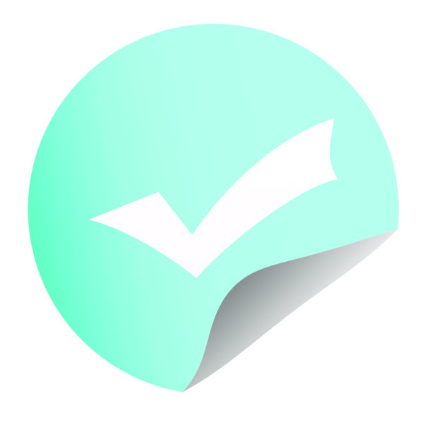 图标true在蓝色背景图片下载