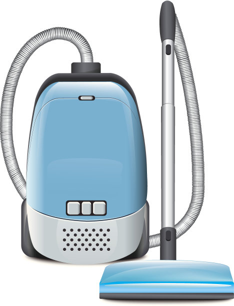 蓝色的吸尘器图片下载