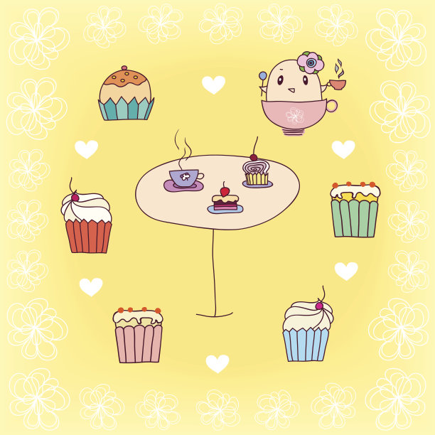 下午茶时间图片下载