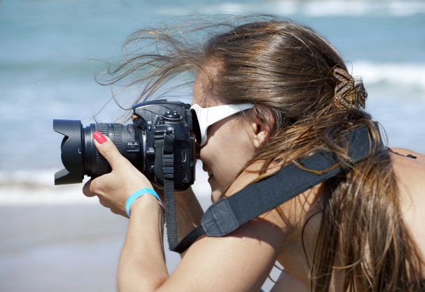 女孩的摄影师图片下载
