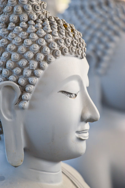 佛面由蜡制成图片下载