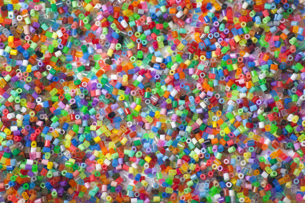 五彩缤纷的哈马珠子图片下载