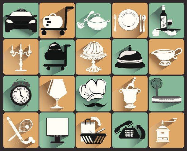 设置图标酒店服务图片下载