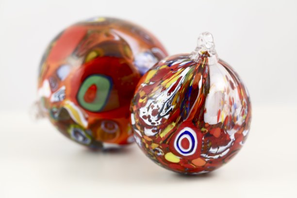 慕拉诺岛圣诞Bauballs图片下载