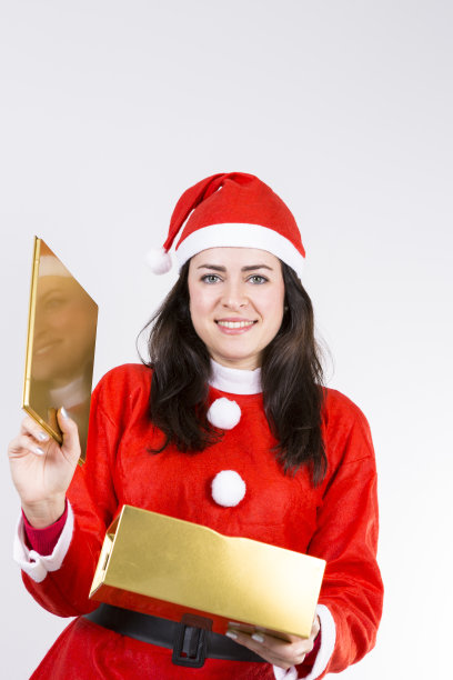 圣诞老人的礼物图片下载