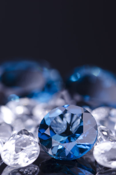 蓝色的宝石图片下载