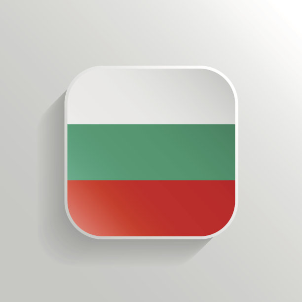 矢量按钮-阿尔及利亚国旗图标图片下载