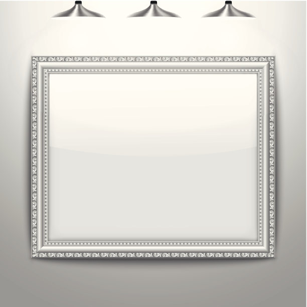 银框照片。图片下载