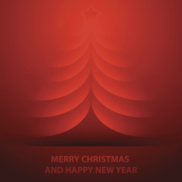 抽象的圣诞树图片下载