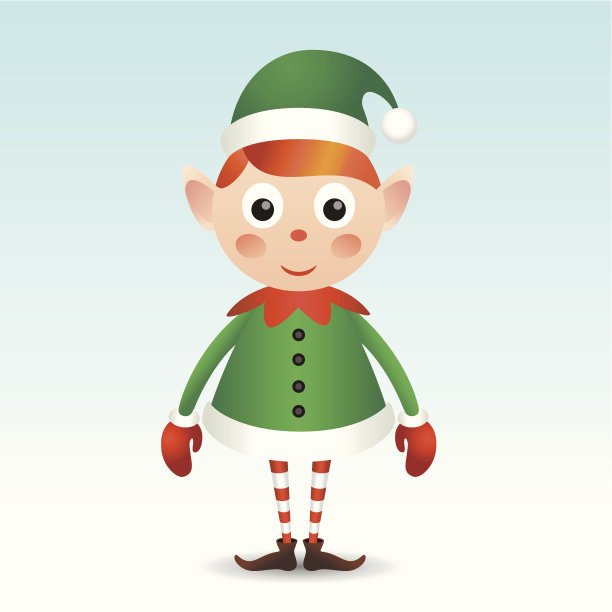 圣诞精灵图片下载