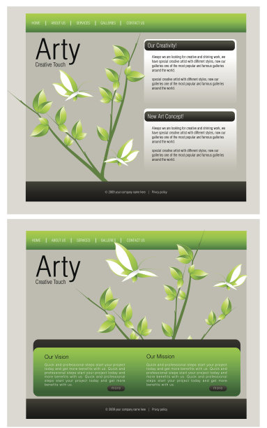 网站模板图片下载