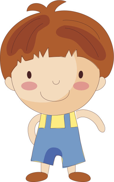 男孩站图片下载