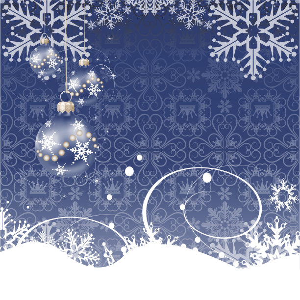 圣诞节的背景。素材图片