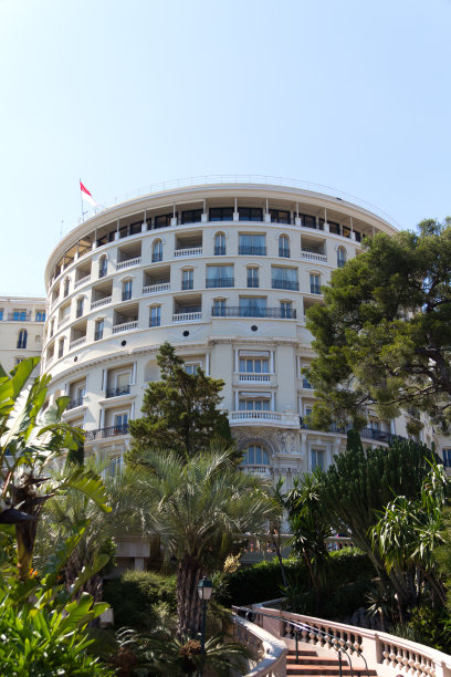 摩纳哥蒙特卡洛的地标酒店图片下载