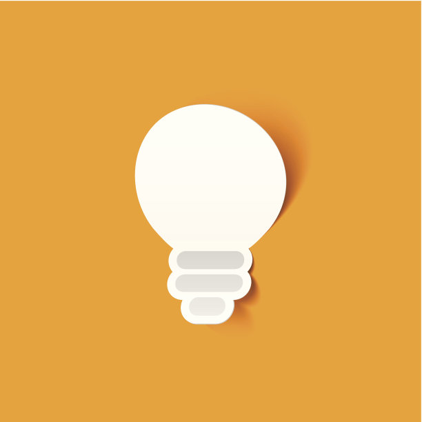 灯泡贴纸图片下载