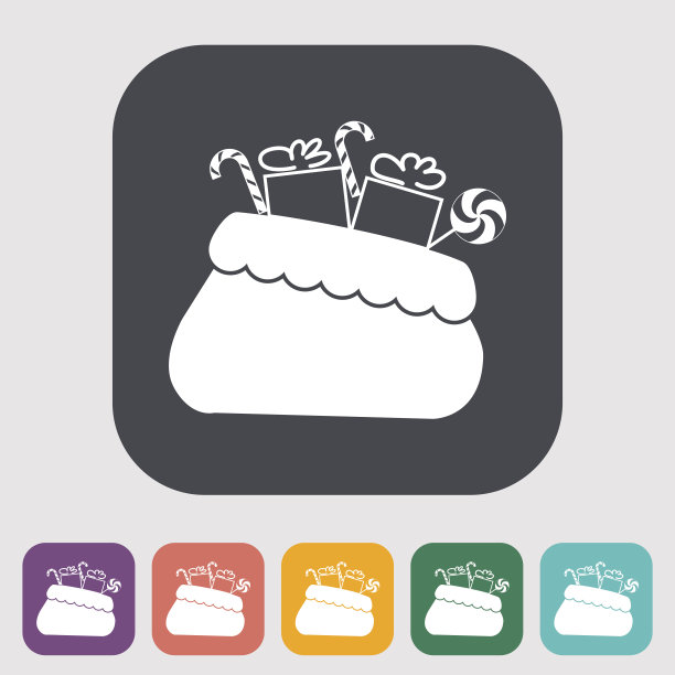 圣诞礼物袋图片下载